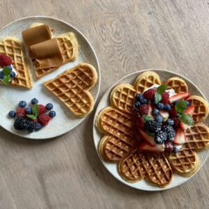 Stor vaffelplate
