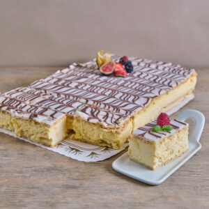 Napoleonskake 24 biter, hjemmelaget