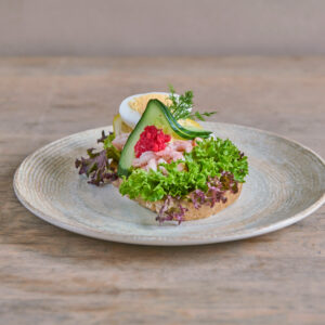 Smørbrød med reker og majones